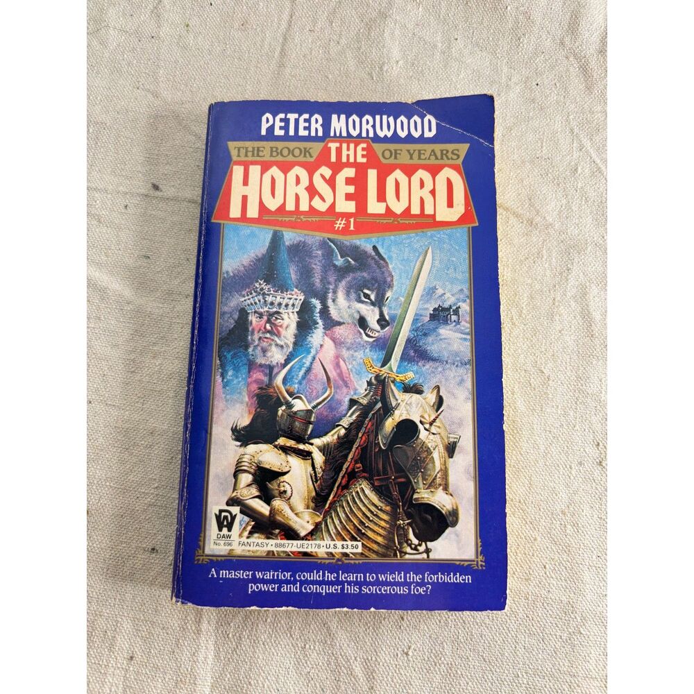 Book of Years #1 Horse Lord 1983 Peter Morwood Paperback Classic Fantasy